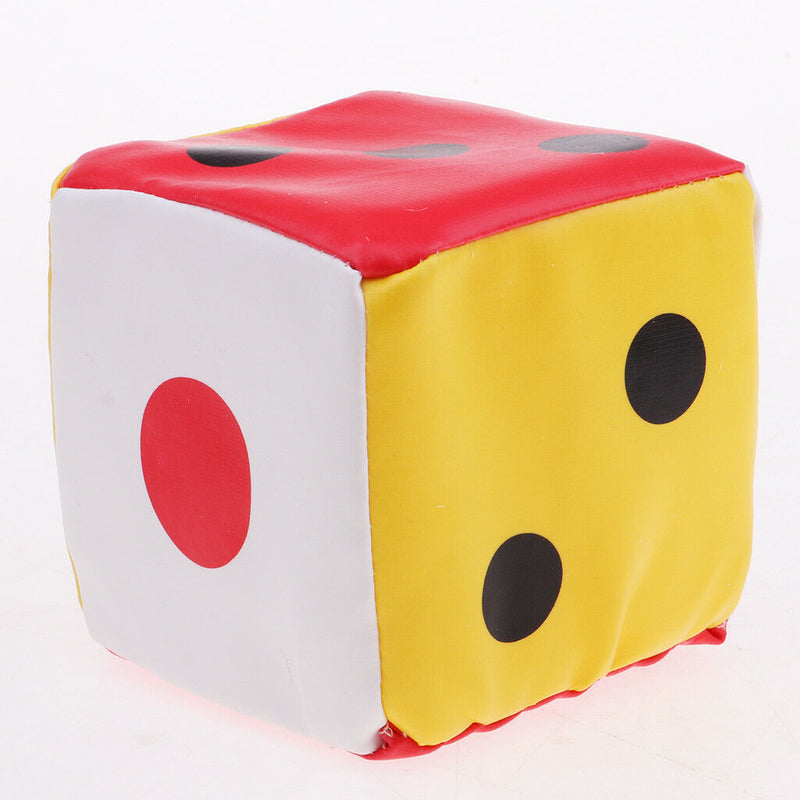 Sponge Dice Foam Dot Dice Children Playing Dice for Math Teaching 1-6 Spots
