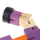 Wooden Transformation Robot Kids Educational Learning Intelligence T3C