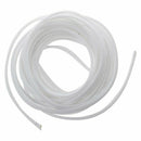 5M fabric hose braided hose cable protection cable conduit 4mm white
