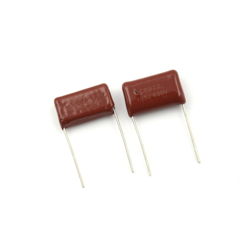 10X LED Bulb CBB22 Capacitor 400V 105J 1uF 400V/105J Pitch 20mm JR
