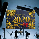 Happy New Year Photography Background Cloth Backdrop Photographic Props