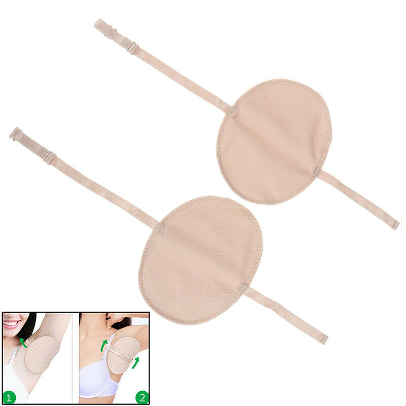 1Pair Underarm Armpit Sweat Pads Absorbing Anti Perspiration Deodorant Fragr 3C