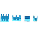 4pcs Aluminum Heatsink Radiator Cooler Kits for Raspberry Pi 4B Ew