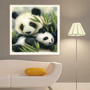5D Diamond Panda Love Painting DIY Cross Stitch Needlework Craft Home Decor