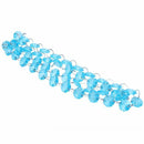 5 METRE CHANDELIER CRYSTAL CLEAR OCTAGON SUNCATCHER 14MM WITH CHROME CONNEC