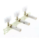 2 Classical Guitar Tuning Pegs Keys Machine Heads---Golden Tone W9P2