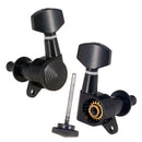 Black 6r Hand Electric Guitar Locking Tuner Tuning Pegs Machines Heads Buttons