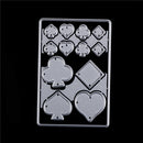 Poker Playing Cards Cutting Dies Stencils DIY Scrapbook Album Card Make Craft JR