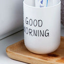Home Bathroom Toothbrush Toothpaste Holder Round Washing Tooth Cup Pp Drink