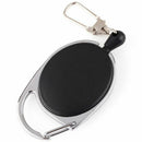 Retractable Recoil Key Ring Key chain Pull Chain Retractor Card Holder Belt Clip