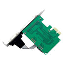 RS232 RS-232 Serial Port COM & DB25 Printer Parallel Port LPT to PCI-E PCI  A8C9