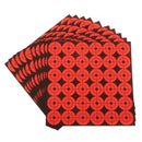 360pcs Dia. 1" Round Adhesive Shooting Targets Dots - Fluorescent Orange