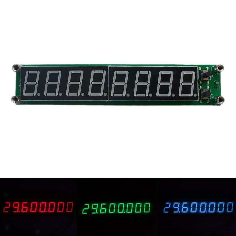 PLJ-8LED-R 0.1MHZ - 1GHz RF Signal Frequency Counter Cymometer Tester Red