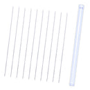 10 Pieces Straight Beading Needle With Needle Tube For DIY Crafts Jewelry Making
