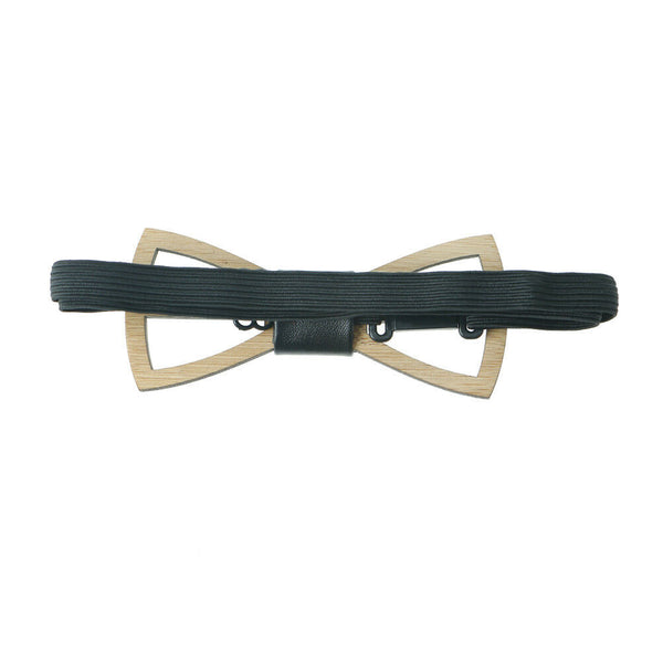 1pc Handmade Wood Bow ties Butterfly Ties Men Hollow out Wooden bow tie Hn