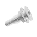 3/4" Plastic Thru-Hull Bilge Pump and Aerator Hose Fitting for Boat Marine