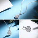 Fashion Necklace Pendant Women White Sapphire Wedding Jewlery New