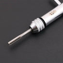 1pcs M5-M12 Adjustable Ratchet Tap Wrench Reversible Short Type Straight Handle