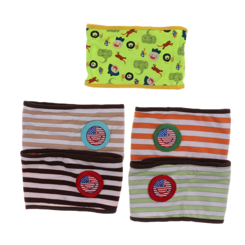 2Pcs Premium Washable Dog Diapers - Reusable Male Dog Belly Wrap Size