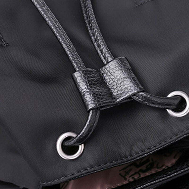 Fashion Waterproof Oxford PU Leather Backpack Girls School Bag Shoulder Bag V2O5