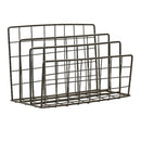Desk Book Holder Modern Minimalist Bookshelf for Home Office Decor Black