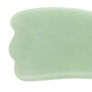 Green Jade Gua Sha Scraping Massage Tool - Hand Made Jade Guasha Board for Home,