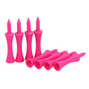 100 Pink Plastic Castle Step Grad Golf Tees up Height 39mm