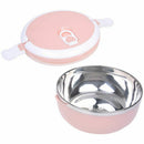 1 Layer Stainless Steel Thermal Insulated Lunch Box Food Container Round
