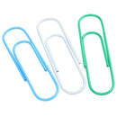 40 Pack 4 Inches Mega Large Paper Clips - 100Mm Office Supply Accessories C
