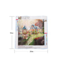 5D Diamond Painting Stone Trails House Embroidery Craft Cross Stitch Home Dec-OZ