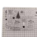 Christmas tree Santa Claus gift Silicone Stamp Scrapbooking Photo Album Decor ME