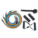 11pcs/set Pull Rope Fitness Exercises Resistance Bands Fitness Pull Rope