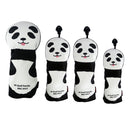4x Waterproof Golf Wood Driver Headcover Golfer Club Cover Protector Fairway
