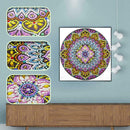 5D DIY Special Shaped Diamond Painting Mandala Cross Stitch Craft Kit Decor