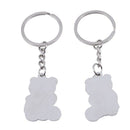 National Pandas Couple Chain Pendant Keychain Gift for Lovers Key Ring