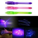3pcs Invisible Ink Light Pen Stationery Learning Education Kid Student Gift