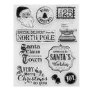 Silicone Clear Stamps Christmas Santa Claus for DIY Scrapbook/Photo Album