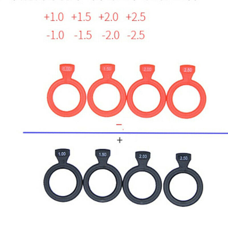 Optical Optometry Flip Trial Lens Plastic Frame Amblyopia Myopia Training S Ew