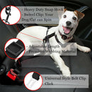 Pets Safety Seat Belt Car Harness Leash F. Cat Dog Adjustable Nylon Strap Tether