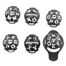 1 Set 6Pcs Golf Ball Line Marker Templates,Drawing Alignment Tool DIY