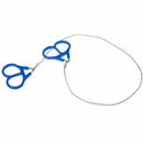 Stainless Steel Ring Wire Camping Saw Rope Outdoor Survival Emergency Tools J2Z4