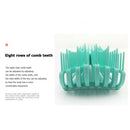 5pcs Octopus Head Scalp Neck Brush Eyebrow Shampoo Hair Washing Comb Brush