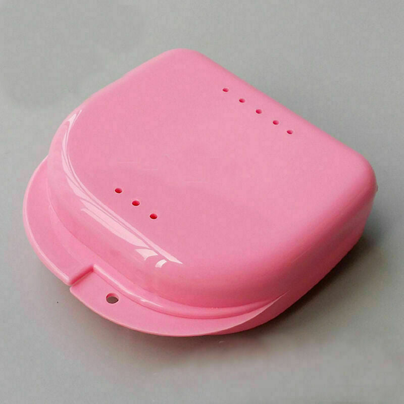 Dental Dentures Retainer Mouthguard Brace False Teeth Storage Plastic-Cas S U6U8