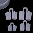 4x Mini anti snoring nose clips snore stopper snore relief breathe easy nasal Bj