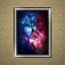 5D Wolf Diamond Painting Embroidery DIY Cross Stitch Craft Gifts Home Decor