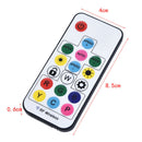 5V-24V 17 Key RF LED Strip Light Remote Controller For WS2811/2812B Strip Li BX