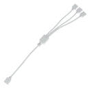 1 Pcs 4PIN 1to3 Splitter Female Connection Cable for RGB/RGBW LED Strip Light3C