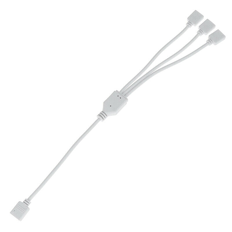 1 Pcs 4PIN 1to3 Splitter Female Connection Cable for RGB/RGBW LED Strip Light3C