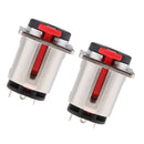 2Pieces 6.35mm Female Jack Socket For Audio Microphone Cables Connectors