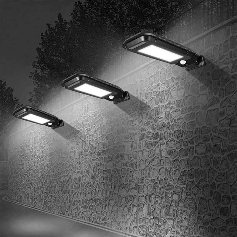 Outdoor Solar Street Light Waterproof Path Yard Motion Sensor Lamp (60LED)
